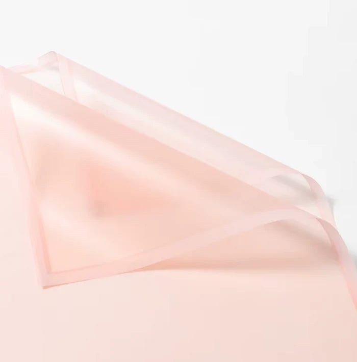 Transparent Wrap With Solid Color Edge