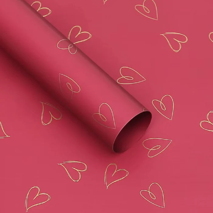 Solid Color Heart Wrap