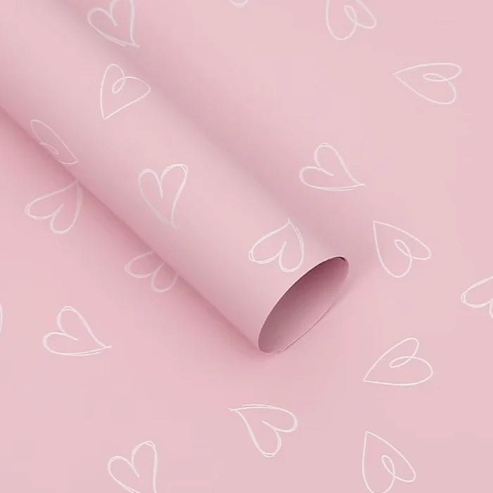 Solid Color Heart Wrap