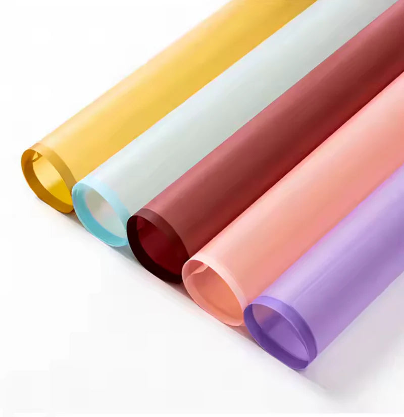 Transparent Wrap With Solid Color Edge